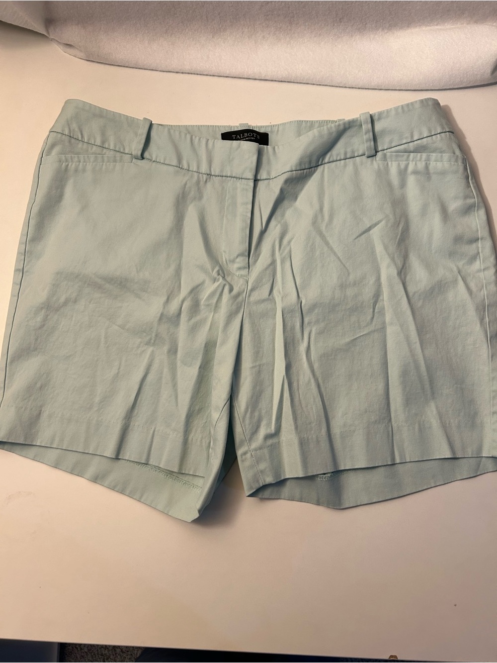 Talbots Mint Green Tailored Bermuda Shorts